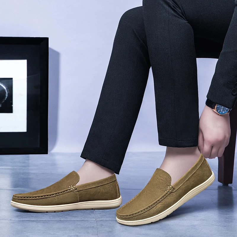 Pelle Italiana Leather Loafers